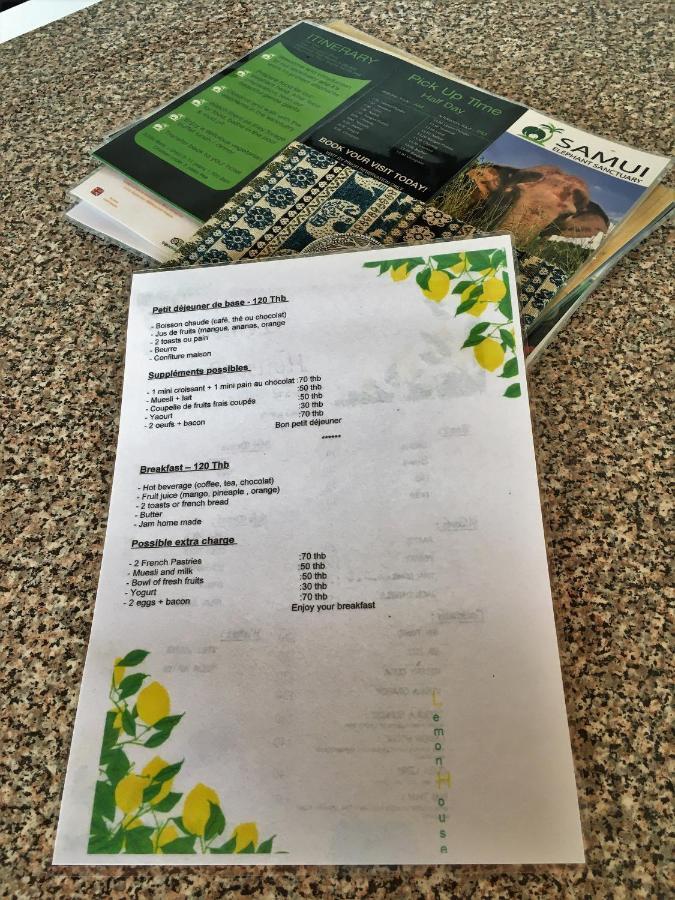 Lemon House Samui Hotel Мае Нам Екстериор снимка
